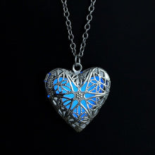 Load image into Gallery viewer, Glow in the Dark Locket Model Chain Necklace