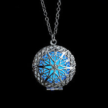 Load image into Gallery viewer, Glow in the Dark Locket Model Chain Necklace