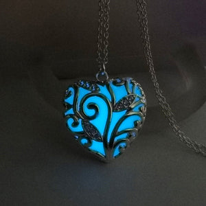 Self-Glowing Locket Style Pendant