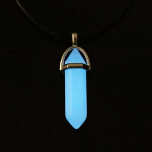 Glowing Crystal Pendant