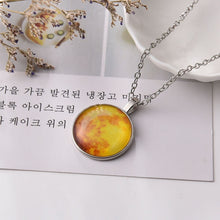 Load image into Gallery viewer, Glow in the Dark Fullmoon Pendant