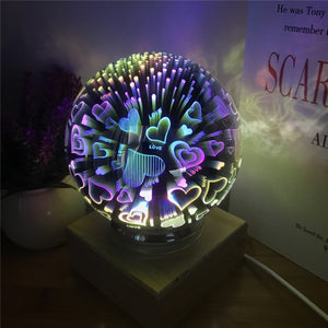 3D Comet Sphere Projector