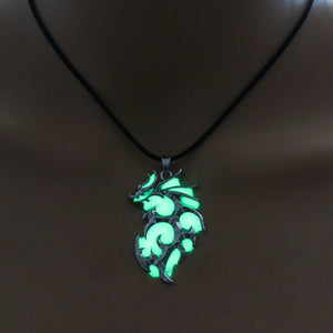 Glow in the Dark Dragon Necklace