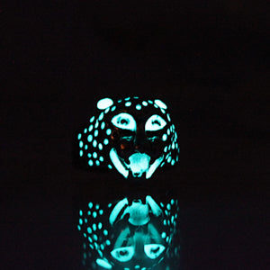 Glow in the Dark Panther Ring