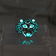 Load image into Gallery viewer, Glow in the Dark Panther Ring