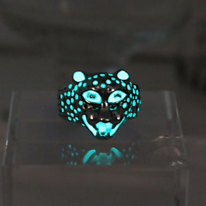 Glow in the Dark Panther Ring