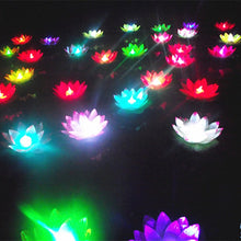 Load image into Gallery viewer, Multi-Color Waterproof Swimming Lotus Lamps (10 pcs)