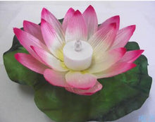 Load image into Gallery viewer, Multi-Color Waterproof Swimming Lotus Lamps (10 pcs)