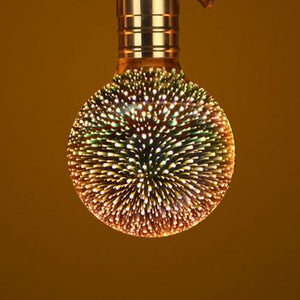 3D Fireworks Ornamented LED Lights