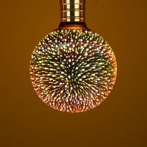 3D Fireworks Ornamented LED Lights
