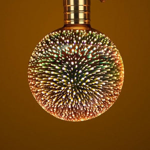 3D Fireworks Ornamented LED Lights