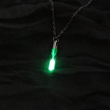 Load image into Gallery viewer, Glowing Sand Watch Pendant