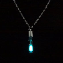 Load image into Gallery viewer, Glowing Sand Watch Pendant