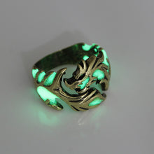 Load image into Gallery viewer, Glow in the Dark Dragon Rings