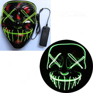 Glowing Halloween Masks