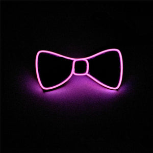 Neon Wire Bow Ties