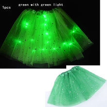 Load image into Gallery viewer, Princess Girl Skirt with Flashing Starlights