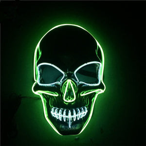 Glowing Skull Mask