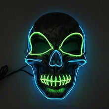 Load image into Gallery viewer, Glowing Skull Mask