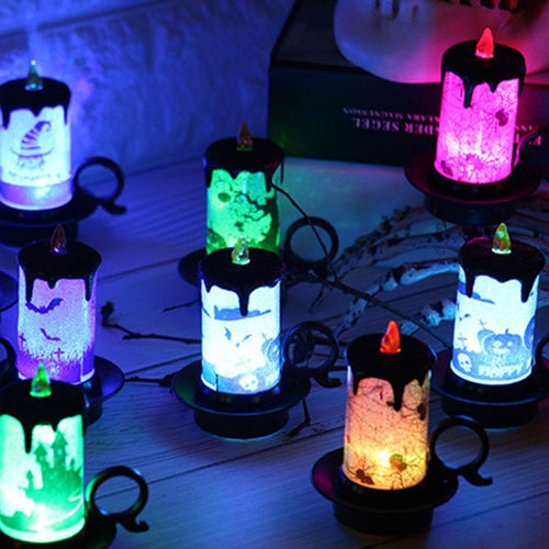 LED Halloween Candle Cups