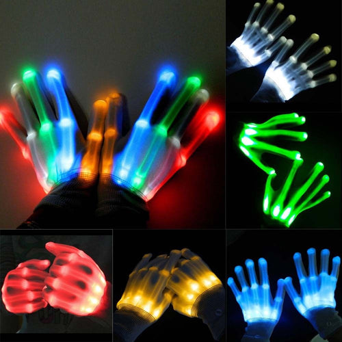 Multi-Color X-Ray Glowing Gloves