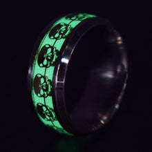 Load image into Gallery viewer, Stylish Fluorescent Stainless Steel Self-Glowing Rings
