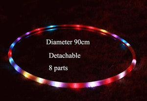 Colorful LED Hula Hoops