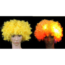 Load image into Gallery viewer, LED Glowing Curly Hair Party Wigs