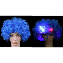 Load image into Gallery viewer, LED Glowing Curly Hair Party Wigs