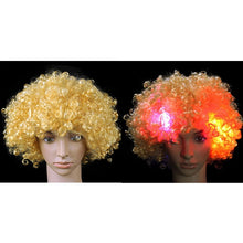 Load image into Gallery viewer, LED Glowing Curly Hair Party Wigs