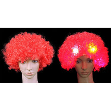 Load image into Gallery viewer, LED Glowing Curly Hair Party Wigs