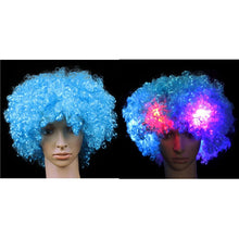 Load image into Gallery viewer, LED Glowing Curly Hair Party Wigs