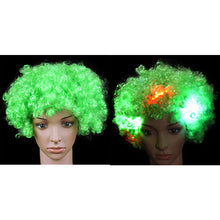 Load image into Gallery viewer, LED Glowing Curly Hair Party Wigs