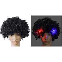 Load image into Gallery viewer, LED Glowing Curly Hair Party Wigs