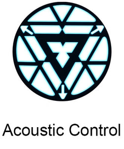 Acoustic Control LED Iron Man T-Shirt